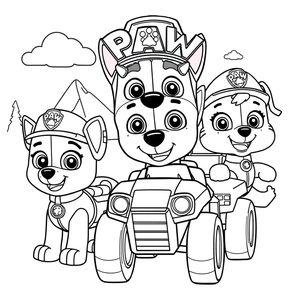 PAW Patrol Coloring Book