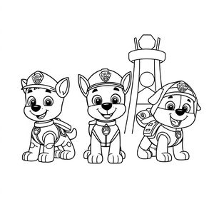 PAW Patrol Coloring Book