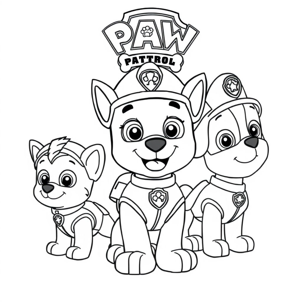 PAW Patrol Coloring Book