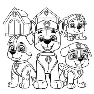 PAW Patrol - Action Coloring Book