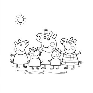 Peppa Pig Coloring Book