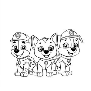 PAW Patrol Coloring Book