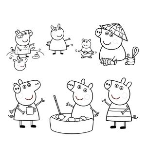 Peppa Pig Adventures Coloring Book