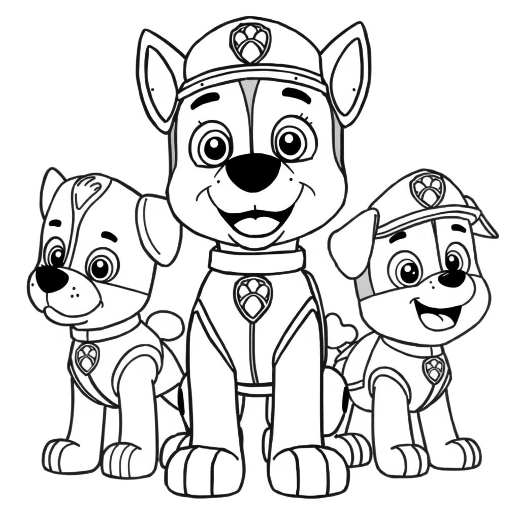PAW Patrol Coloring Book