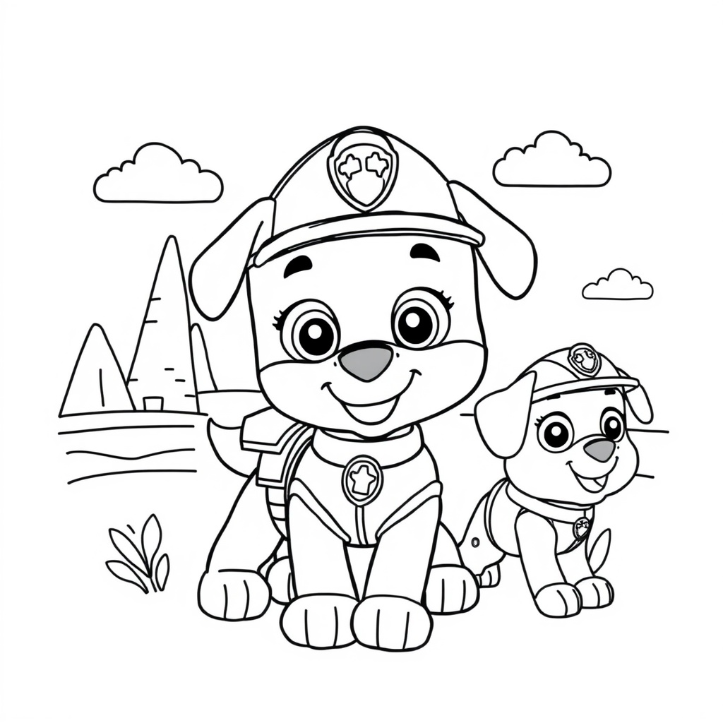 PAW Patrol Coloring Book