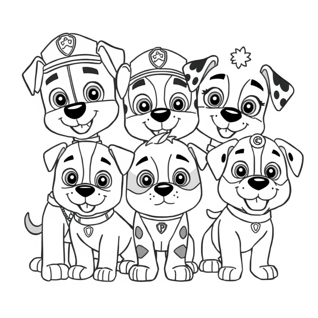 PAW Patrol Coloring Book