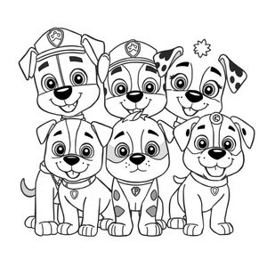 PAW Patrol Coloring Book