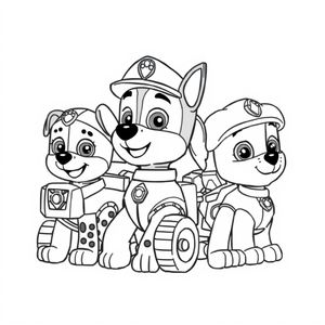 PAW Patrol Coloring Book