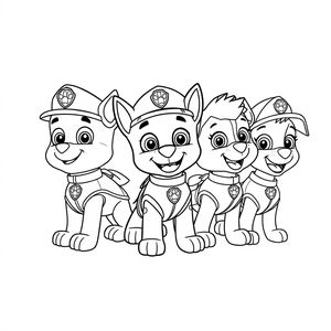 Coloring Book – PAW Patrol