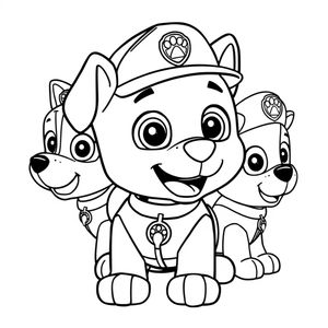 Coloring Book: PAW Patrol