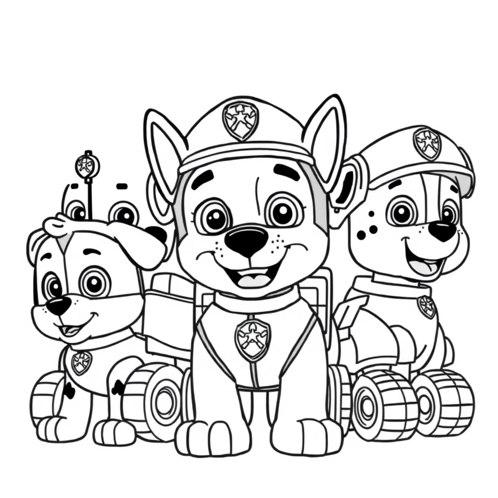 PAW Patrol Coloring Book