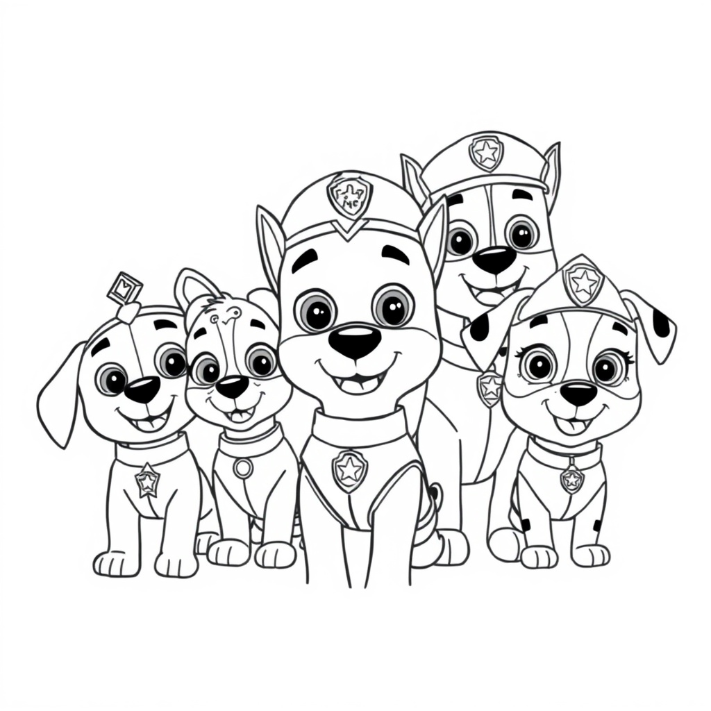 PAW Patrol Coloring Book