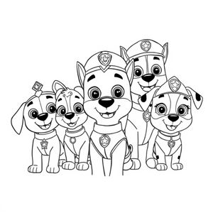 PAW Patrol Coloring Book