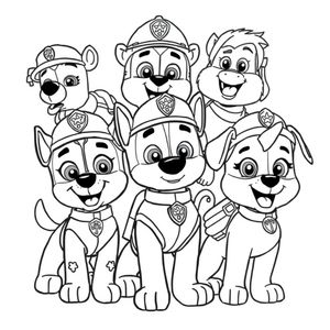 Coloring Book: PAW Patrol