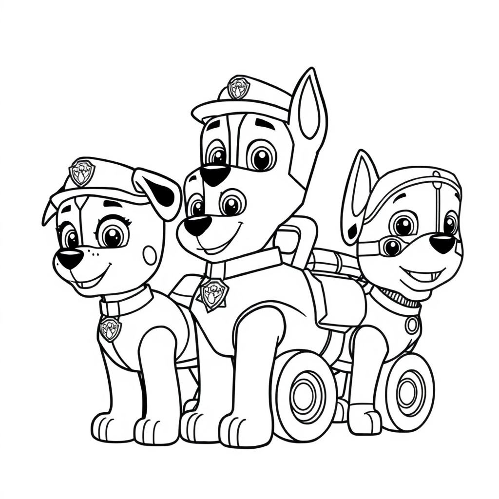 PAW Patrol Coloring Book
