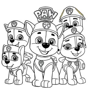 PAW Patrol Coloring Book