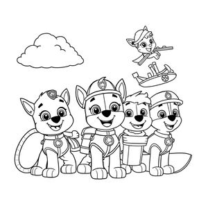 Coloring Book: PAW Patrol