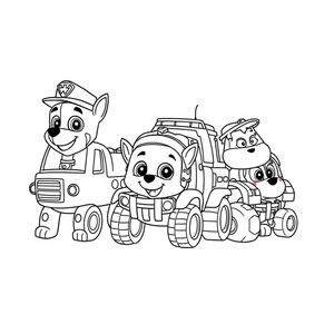 PAW Patrol Coloring Book