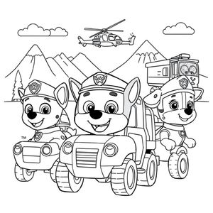 PAW Patrol Coloring Fun