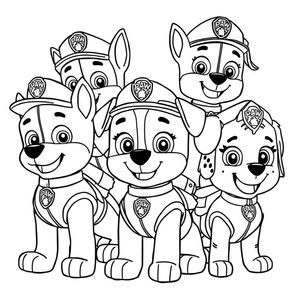 PAW Patrol: Coloring Missions