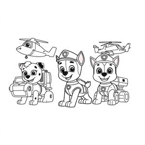 PAW Patrol Kolorowanka