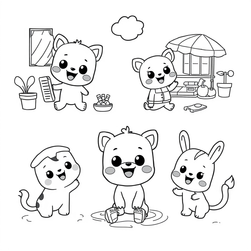 Bluey: Kolorowe Przygody