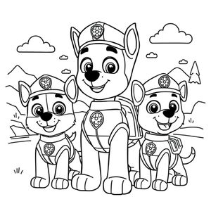 PAW Patrol - Adventure Bay Coloring