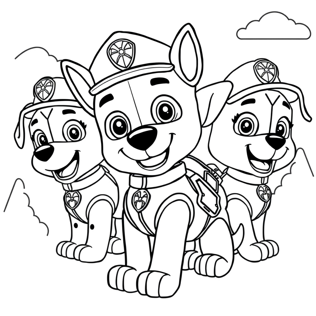 PAW Patrol Coloring Book
