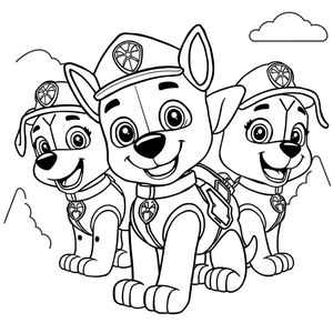 PAW Patrol Coloring Book