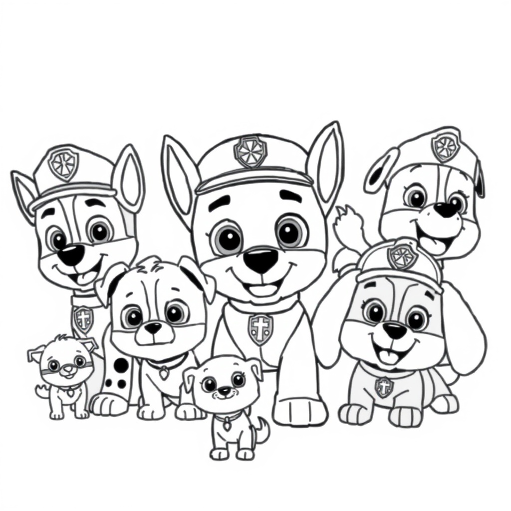 PAW Patrol Coloring Book
