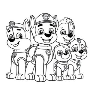 PAW Patrol Coloring Book