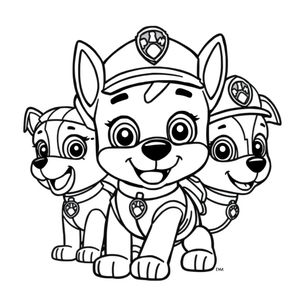 Coloring Book: PAW Patrol
