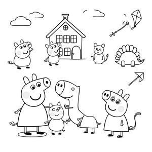 Peppa Pig - Kolorowanka Przygód