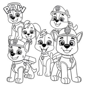 PAW Patrol Coloring Book