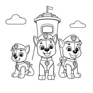 PAW Patrol Coloring Book