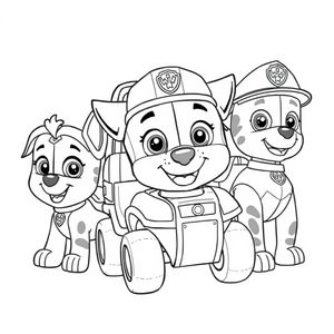 PAW Patrol Coloring Pages