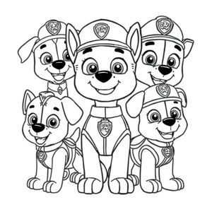 PAW Patrol Coloring Book