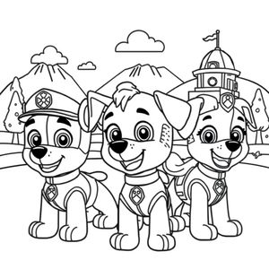PAW Patrol Coloring Book