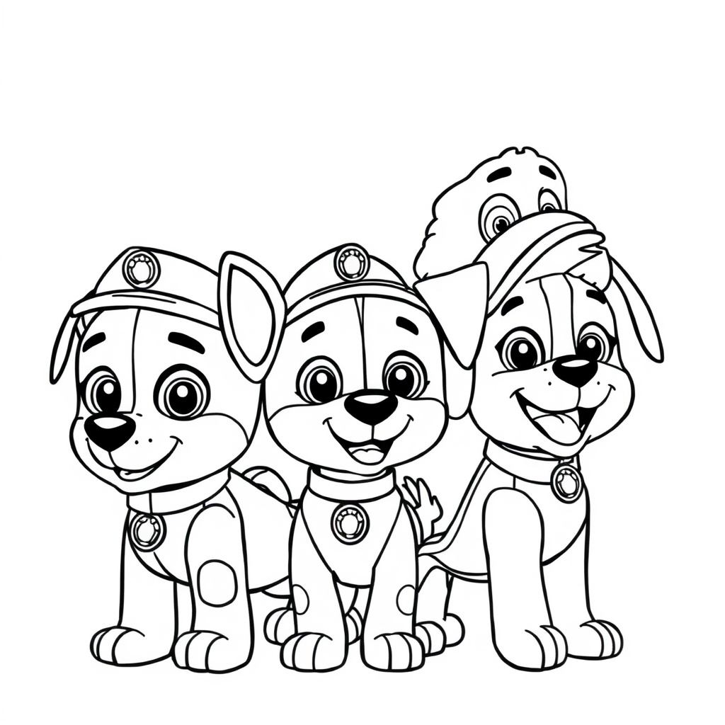 PAW Patrol Coloring Book