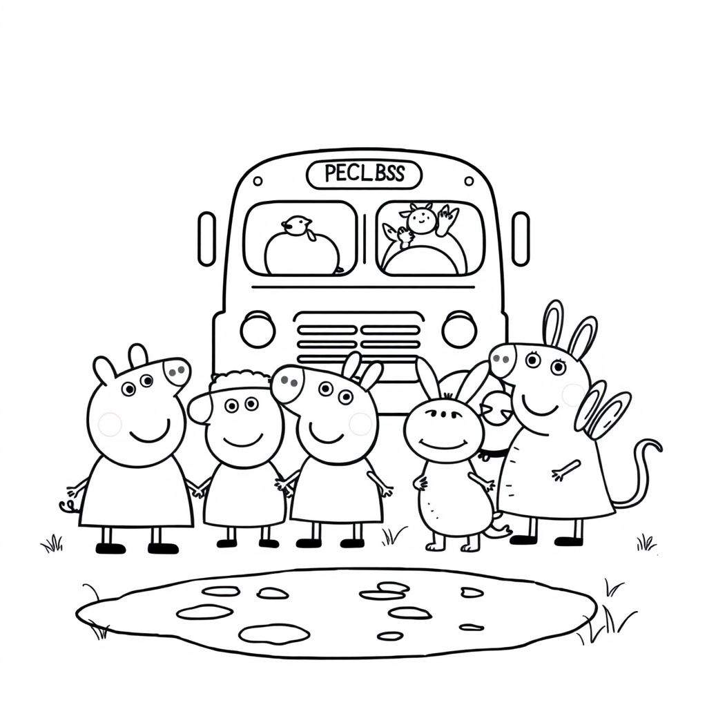 Peppa Pig Coloring Book