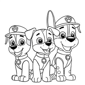 PAW Patrol Coloring Book
