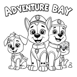 PAW Patrol: Rescue Coloring Book
